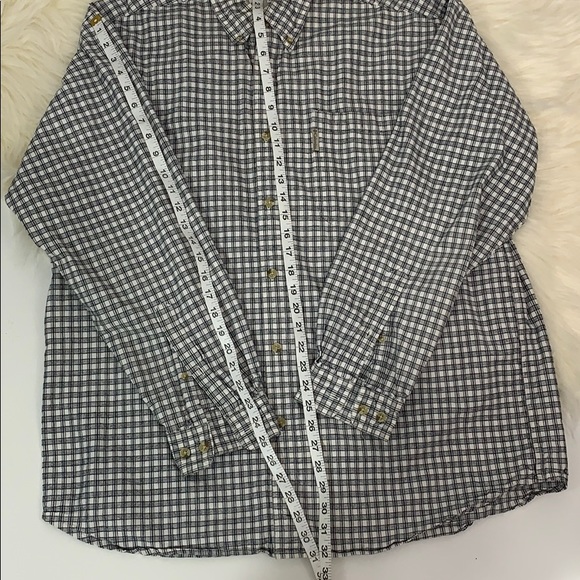 Columbia heavy cotton button down shirt, ECU - Picture 4 of 7